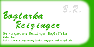boglarka reizinger business card